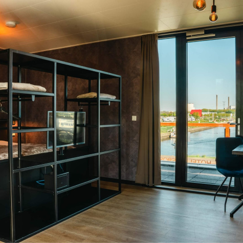 Deluxe Studio  havenzicht  | Hotel Biesbosch