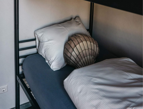 Stapelbed van Familie suite 4 personen in Hotel Biesbosch