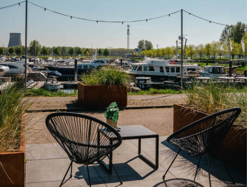 Standaard hotelkamer havenzicht | Hotel Biesbosch
