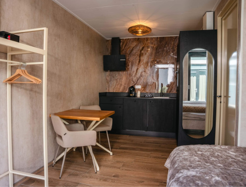 Keuken Studio kamer 27m2 | Hotel Biesbosch 