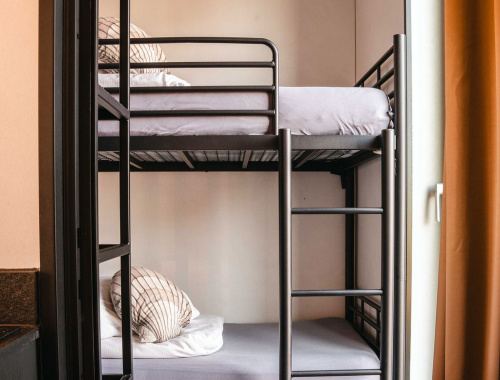 stapelbed van Familie suite 4 personen in Hotel Biesbosch