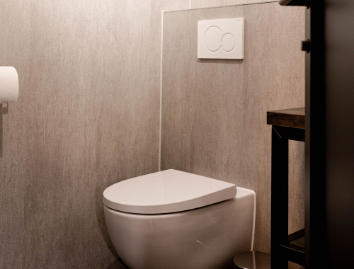 Toilet Deluxe Studio | Hotel Biesbosch