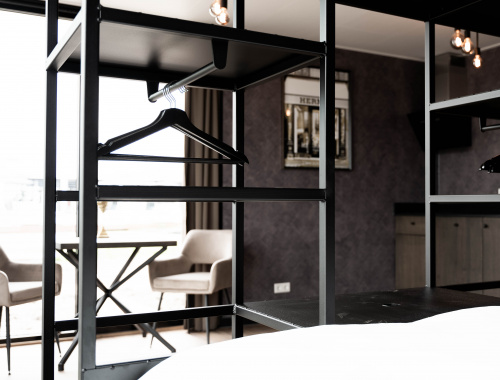 Slaapkamer van suite havenzicht | Hotel Biesbosch