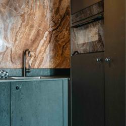Keuken in Studio kamer 27m2 | Hotel Biesbosch 